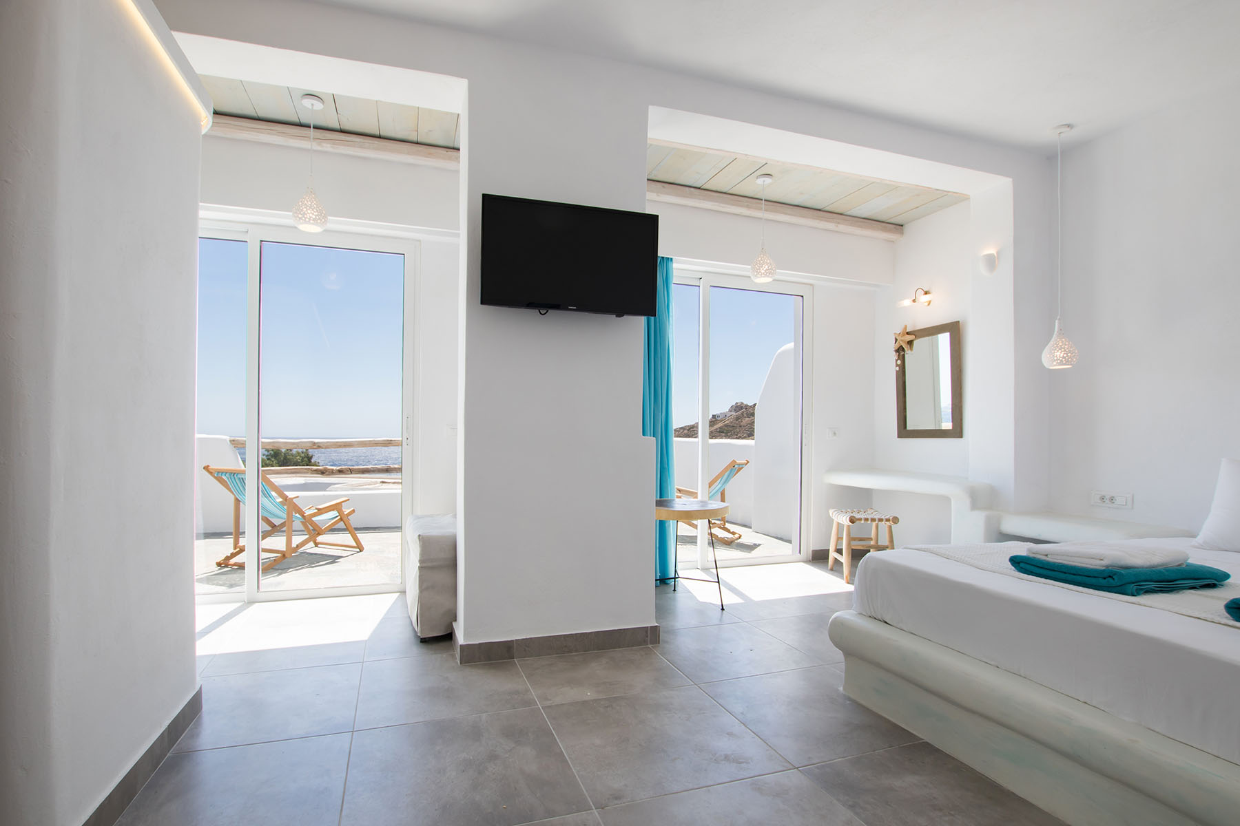 karpathos accommodation - Poseidon Blue Gastronomy Hotel