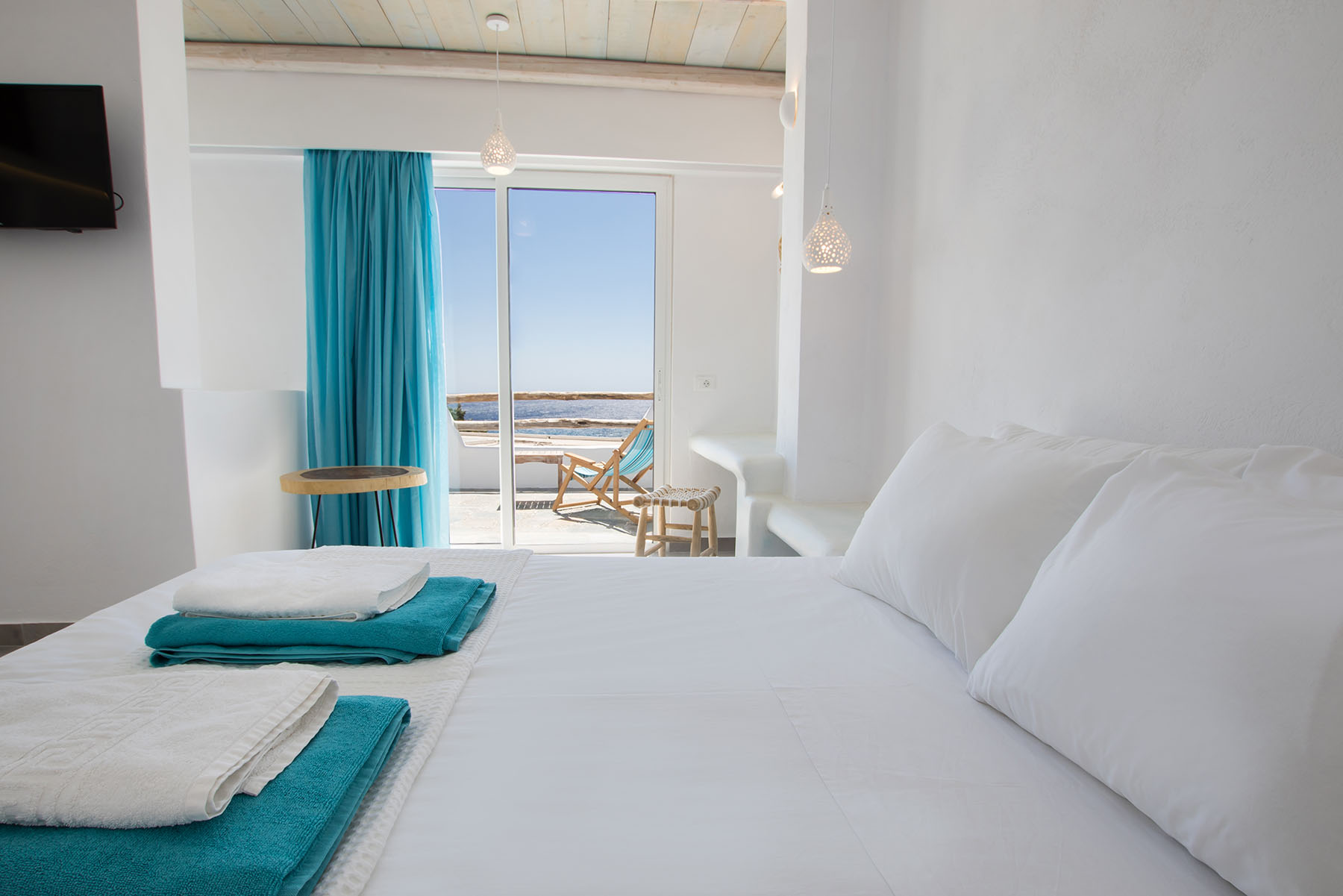 karpathos accommodation - Poseidon Blue Gastronomy Hotel