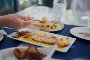 εστιατόρια στη Κάρπαθο - Poseidon Blue Gastronomy Hotel